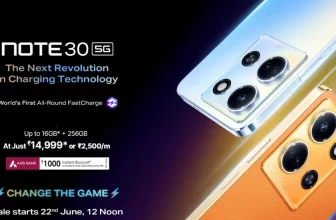 Infinix Note 30 5G Sale in India begins at Flipkart: Check Pricing, Offers, and Key Features